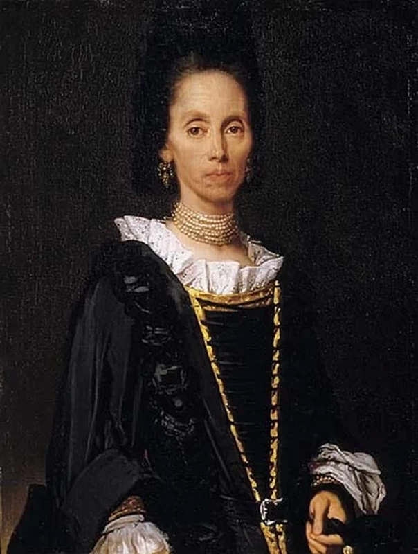  71-Fra Galgario-La nobildonna Isabella Camozzi De' Gherardi -Caste du Nezzate, Bergamo 